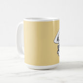 Mug Dessin d'encre à trois aspects (Devant gauche)