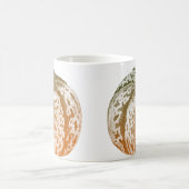 Mug Dessin d'Halloween Citrouille Encre Épingle (Centre)