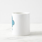 Mug Dessin d'illustration de pluie nuageuse | Météo & (Centre)