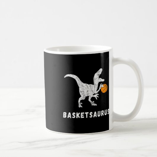 Mug Dessin Dinosaure Ller T-rex Dino Drôle Dessin (Droite)