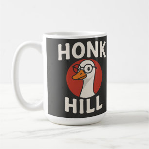 Mug Dessin d'oie drôle de Honk Hill - Oiseau mignon et