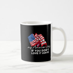 Mug Dessin Drapeau Américain Patriotique Usa Art Graph
