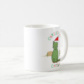 Mug Dessin drôle de cactus "de Catcus de Noël" (Devant droit)