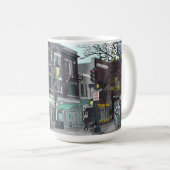 Mug Dessin du centre de Madison, Wisconsin (Devant droit)
