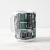 Mug Dessin du centre de Madison, Wisconsin (Devant gauche)