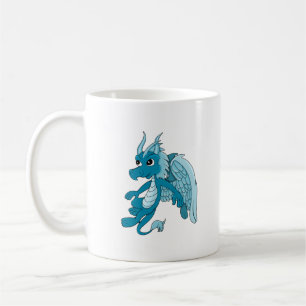 Mug Dessin du Dragon Bleu