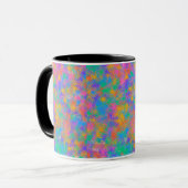 Mug Dessin éclaboussé coloré (Devant gauche)