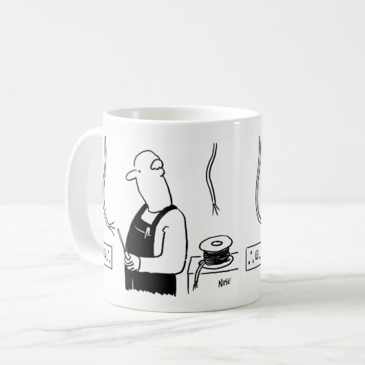 Mug Dessin électronique (Devant gauche)
