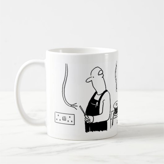Mug Dessin électronique (Gauche)