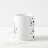 Mug Dessin équestre équitation (Centre)