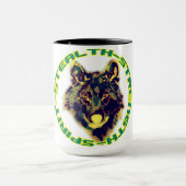 Mug dessin floral rétro (Centre)