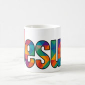 Mug dessin géométrique "Jésus" (Centre)