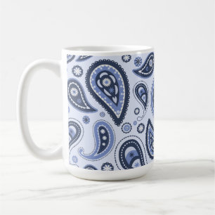 Mug Dessin imprimé paisley floral complexe