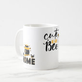 Mug Dessin, Jar De Miel Et Texte (Devant gauche)