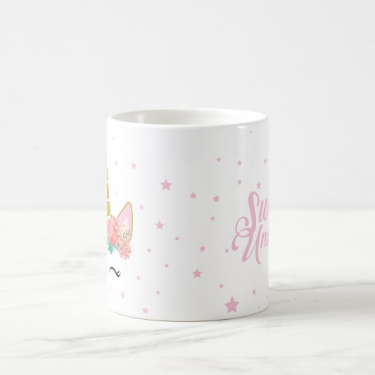 Mug dessin mignon de la licorne (Centre)