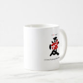 Mug Dessin mignon d'encre de panda (Devant droit)