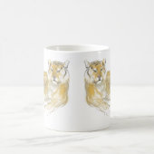 Mug Dessin original Tigre chinois Année Anniversaire W (Centre)