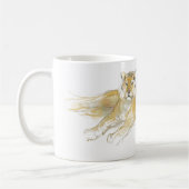 Mug Dessin original Tigre chinois Année Anniversaire W (Gauche)