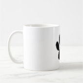 Mug Dessin Paw Chien En Noir (Gauche)