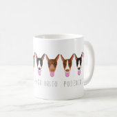 Mug Dessin personnalisable Podenco Orito Chien (Devant droit)