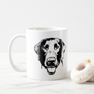 Mug Dessin personnalisé du chien du Labrador