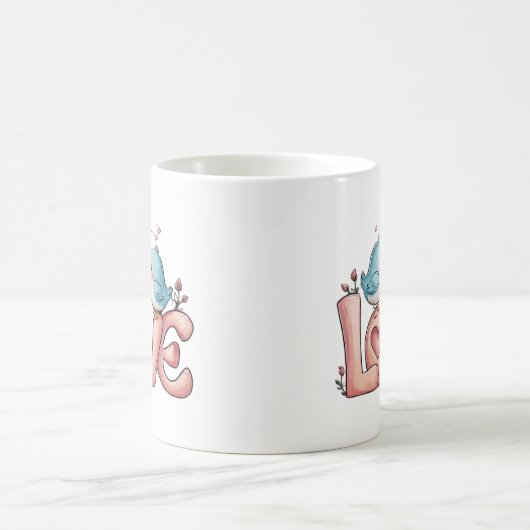 Mug Dessin romantique AMOUR (Centre)