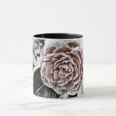Mug Dessin Rose de neige congelée (Centre)