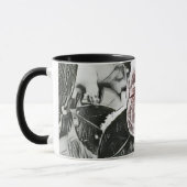Mug Dessin Rose de neige congelée (Gauche)