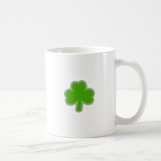 Mug Dessin Shamrock de Saint Patrick (Droite)