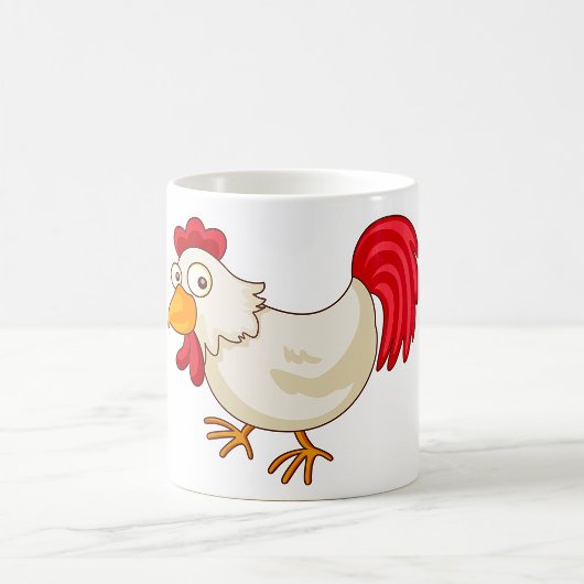 Mug Dessin sur la boue de poulet
