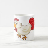 Mug Dessin sur la boue de poulet (Centre)