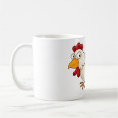 Mug Dessin sur la boue de poulet (Gauche)