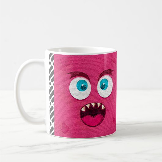 Mug dessin sur l'expression du visage (Gauche)