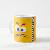 Mug dessin sur l'expression du visage (Devant gauche)