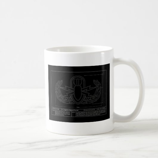 Mug Dessin technique d'EOD (Droite)