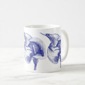 Mug Dessin vintage calla fleur illustrée (Devant droit)