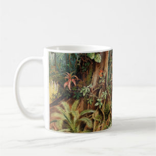 Mug Dessin vintage des plantes forestiers tropicaux