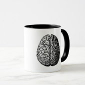 MUG DESSIN VINTAGE DU CERVEAU (Devant droit)