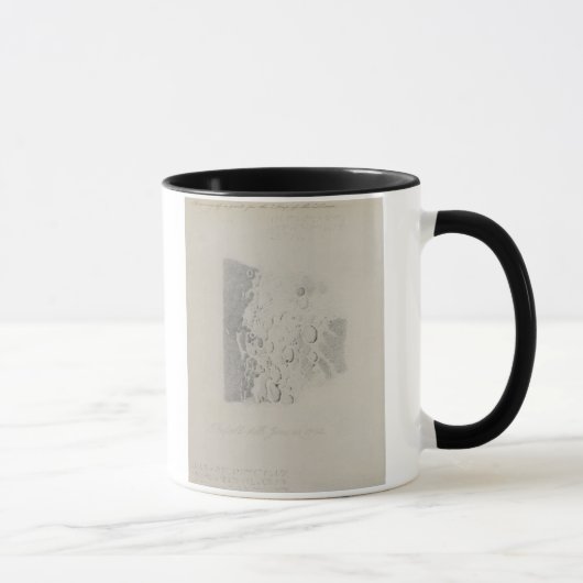 Mug Dessinant pour la carte de la lune, 1794 (crayon (Droite)
