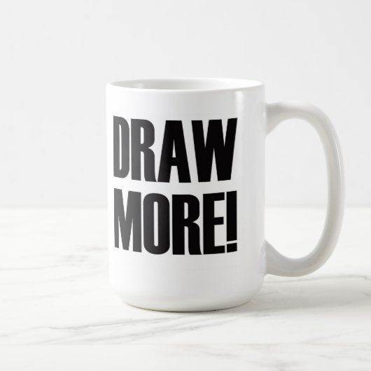 Mug Dessinez plus ! (Droite)