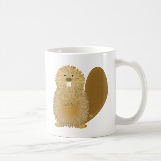 Mug Dessins animaux adorables : Castor (Droite)