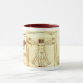 Mug Dessins de Leonado da Vinci (Centre)