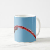Mug Dessous de verre à rouleaux le matin (Devant droit)