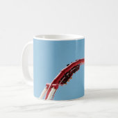 Mug Dessous de verre à rouleaux le matin (Devant gauche)
