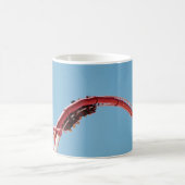 Mug Dessous de verre à rouleaux le matin (Centre)
