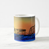 Mug Dessous de verre à rouleaux Seaside Heights (Devant droit)