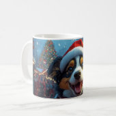 Mug Dessous de verre australien à rouleaux de chien de (Devant gauche)