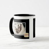 Mug Dessous de verre de rouleau invisible (Devant gauche)