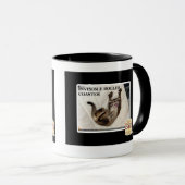 Mug Dessous de verre de rouleau invisible (Devant droit)