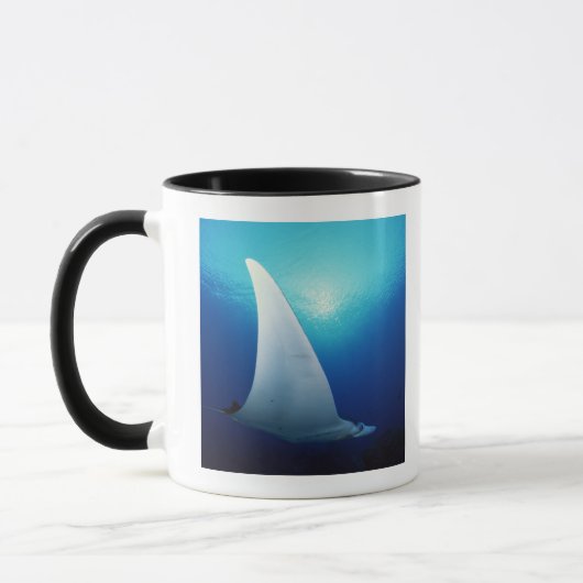 Mug Dessous d'un rayon de manta (Gauche)